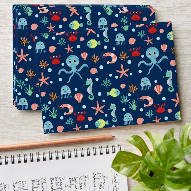 Sea World Envelope (Stacked)