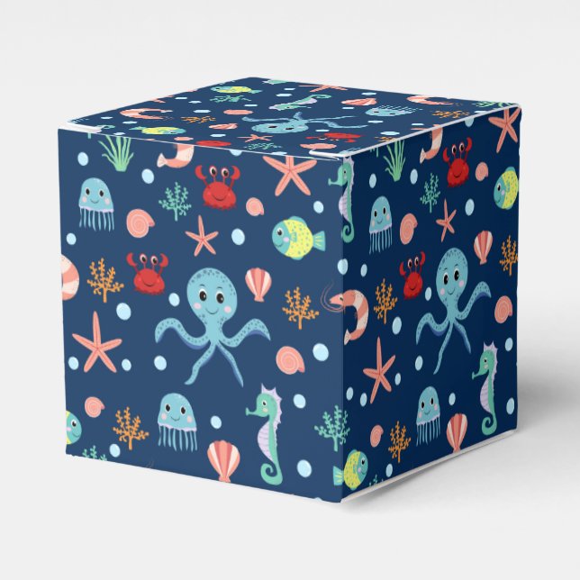 Sea World Favor Box (Front Side)
