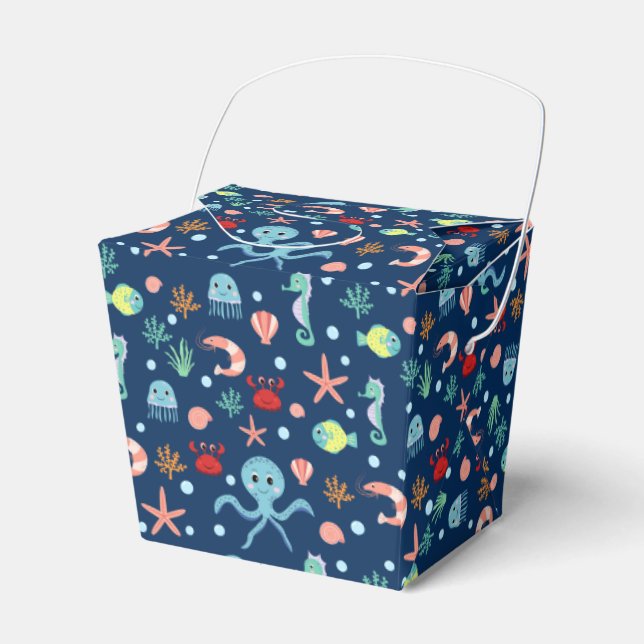 Sea World Favor Box (Front Side)