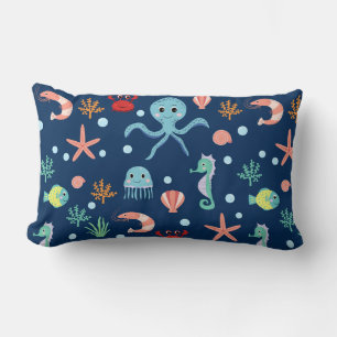 Sea World Lumbar Pillow