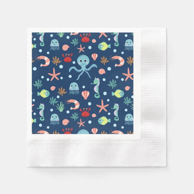 Sea World Napkin (Front)