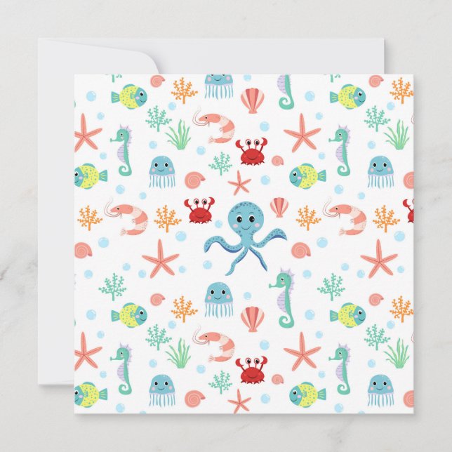 Sea World pattern Announcement (Front)