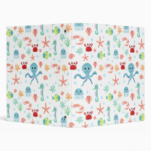 Sea World pattern Binder