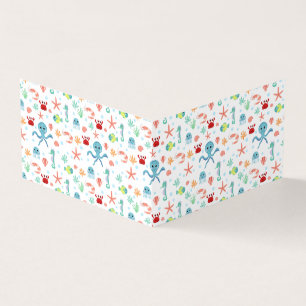 Sea World pattern Business Card