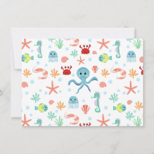 Sea World pattern Card
