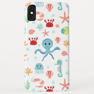 Sea World pattern iPhone XS Max Case