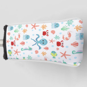 Sea World pattern Golf Head Cover