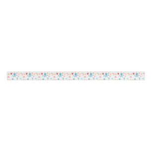 Sea World pattern Grosgrain Ribbon