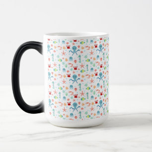 Sea World pattern Magic Mug