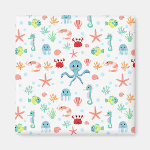 Sea World pattern Magnet
