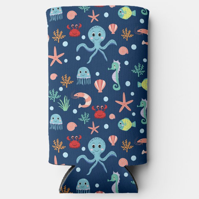 Sea World Seltzer Can Cooler (Front)