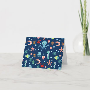 Sea World Thank You Card