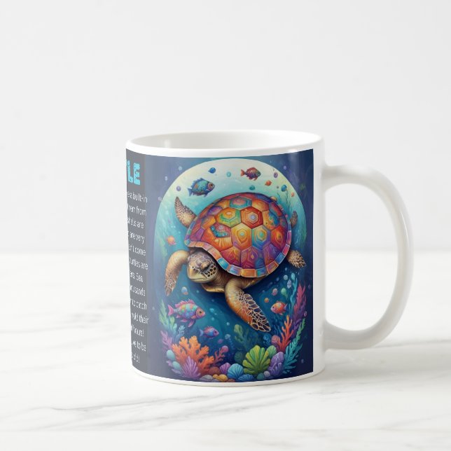 SEA WORLD - turtle Coffee Mug (Right)