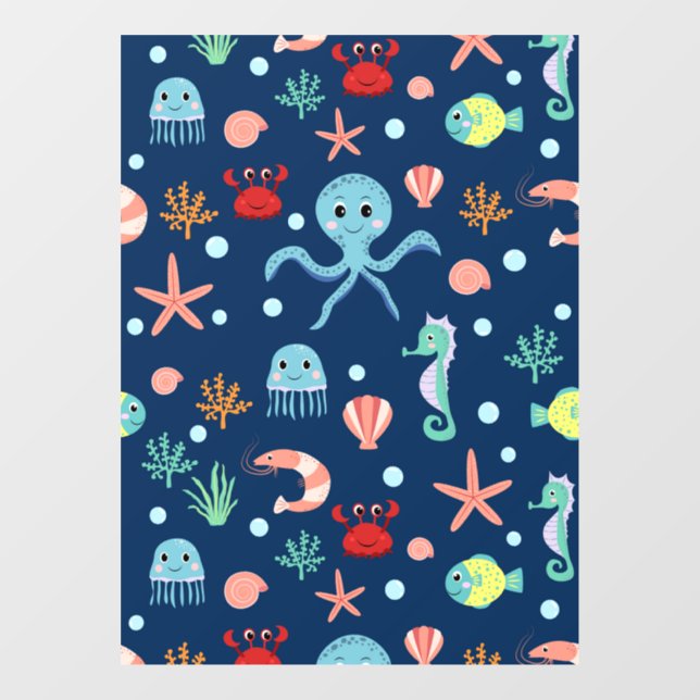 Sea World Window Cling (Sheet)