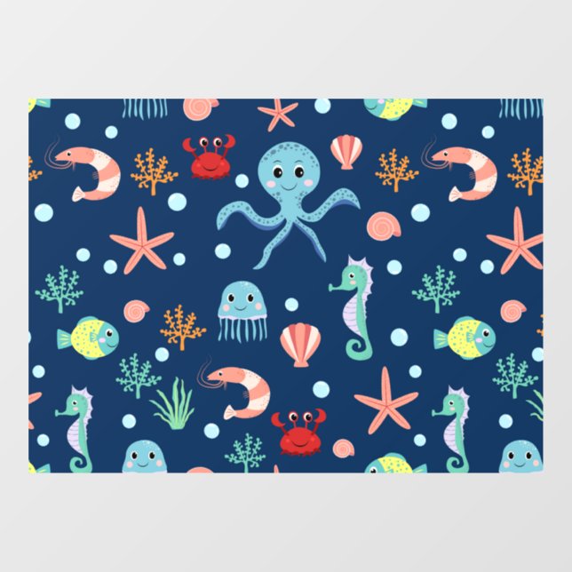 Sea World Window Cling (Sheet)