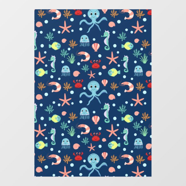 Sea World Window Cling (Sheet)