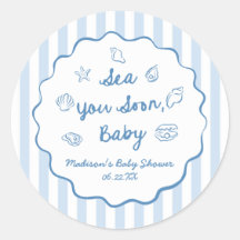 Sea You Soon Baby Coastal Baby Shower