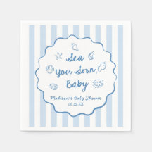 Sea You Soon Baby Coastal Baby Shower