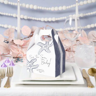 Sea You Soon Baby Shower  Favor Box