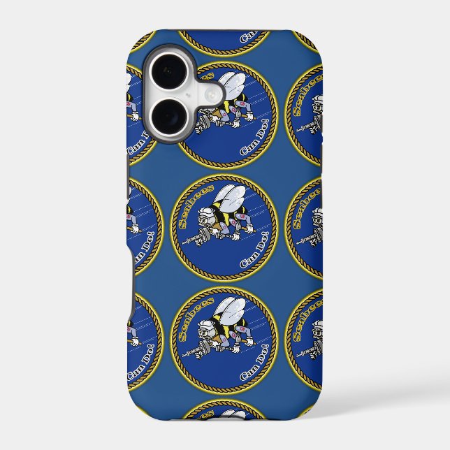 SEABEES CAN DO! PHONE CASE (Back)
