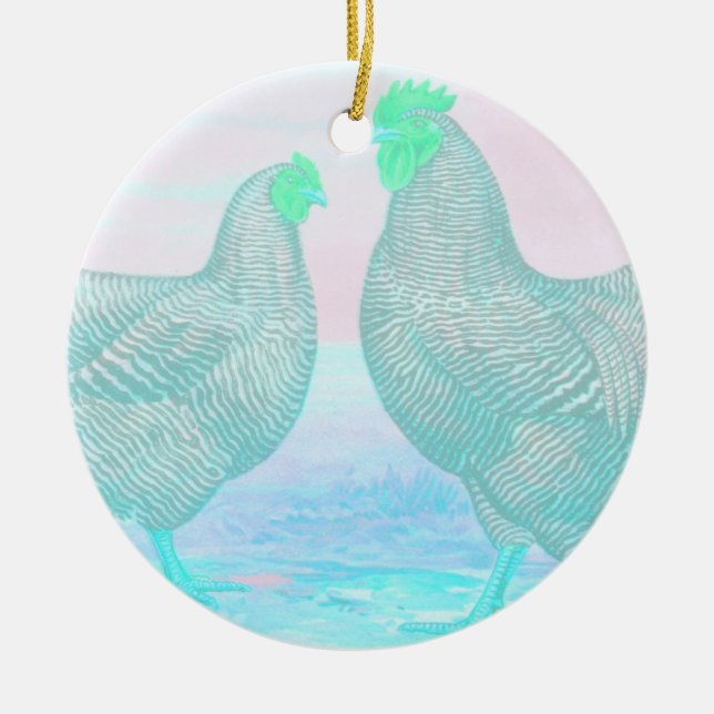 SeaBlast Ceramic Ornament (Front)