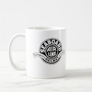 Seaboard Railway Vintage Railroad Logo Mug