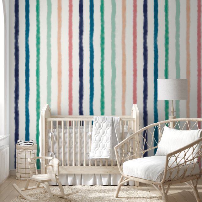 Seabreeeze Stripes Wallpaper (Kids)