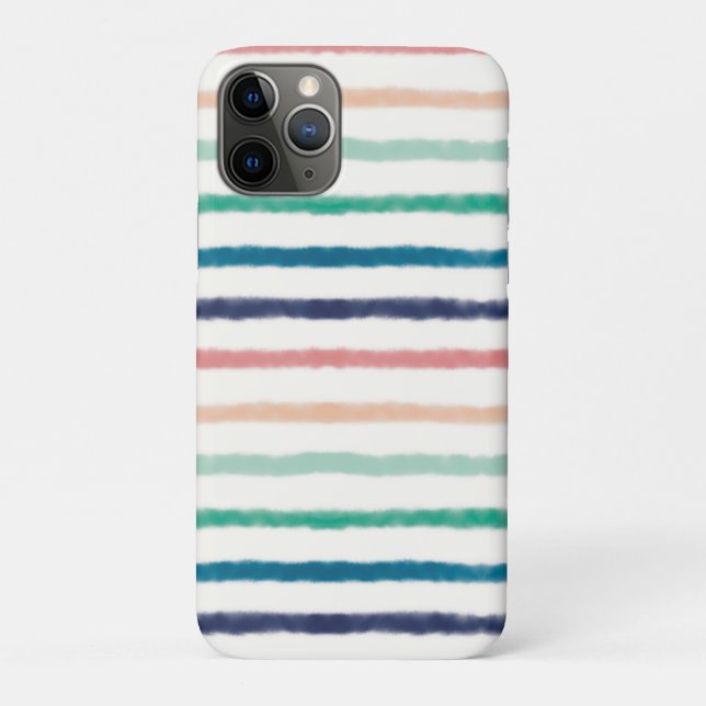 Seabreeze Stripes Case-Mate iPhone Case (Back)