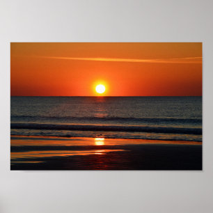 Seabrook Island Beach Sunrise Poster