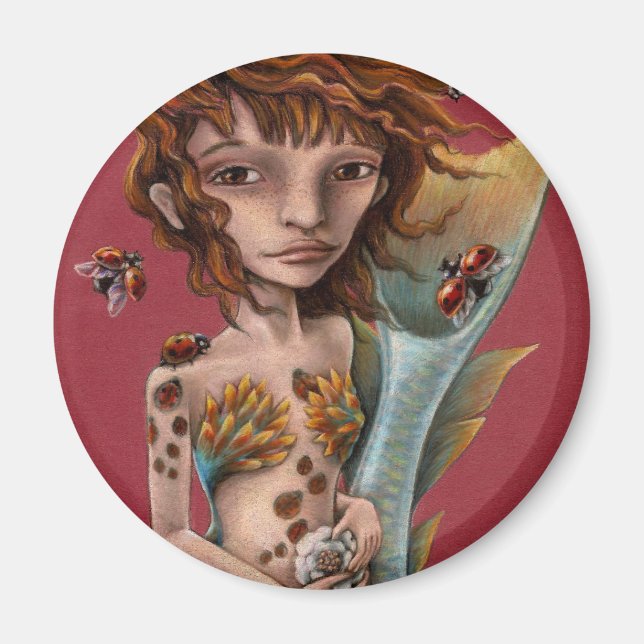 Seaflower Magnet (Front)