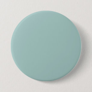 Seafoam Blue Fashion Colour Trend 2014 Custom 3 Inch Round Button