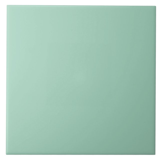 Seafoam Ceramic Tile (Front)