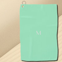 seafoam green - add monogram