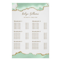 Seafoam Green Agate Price List Glossy