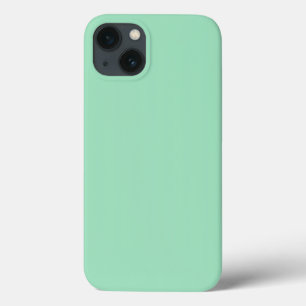 Seafoam Green Solid Color iPhone 13 Case