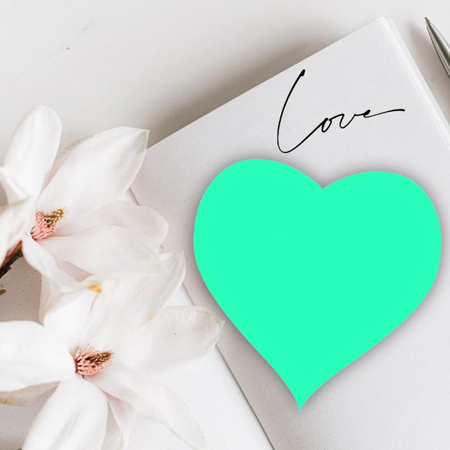 Seafoam Green Solid Colour | Classic | Elegant Square Sticker (Creator Uploaded)