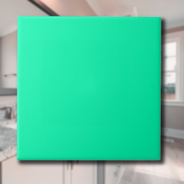 Seafoam Green Solid Colour | Classic | Elegant Tile (Creator Uploaded)