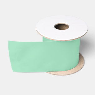 Seafoam Green Solid Colour Satin Ribbon
