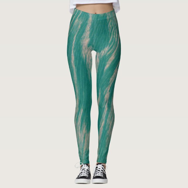 Seafoam Leggings (Front)