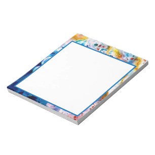 Seafoam marble notepad