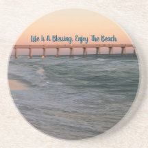 Seafoam Mouse Pad Coaster