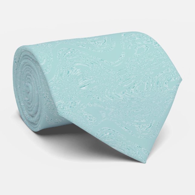 Seafoam Neck Tie (Rolled)