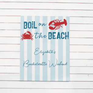 Seafood Boil Bachelorette Party Poster