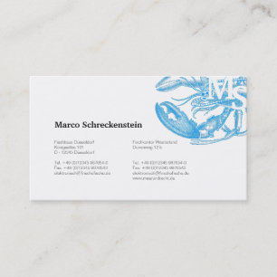 Seafood Business Card