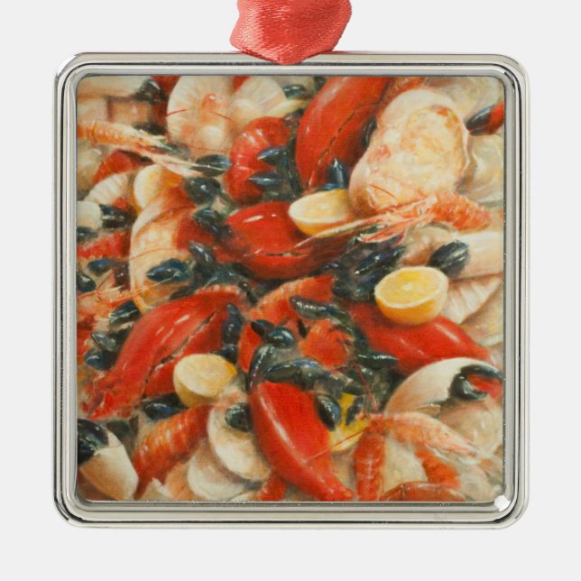 Seafood Extravaganza 2010 Metal Ornament (Front)