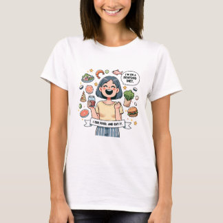  "Seafood Feast – See Food, Eat Food"woman t shirt