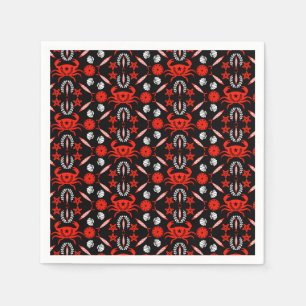 Seafood Foodie Gifts Napkin