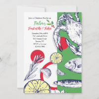 Seafood Invitation
