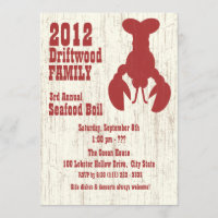 Seafood Lobster Red