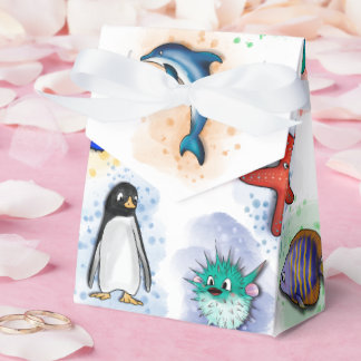 seafood party favor box